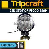 Round 45/60w Led Working Light Crome Front,auto Led Work Light,7 Inch 60W LED WORK LIGHT thumbnail-1