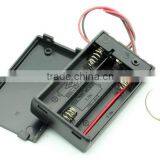 Plastic AAA 2AAA 3AAA 4AAA Enclosed Battery Holder With Switch Battery Holder Case thumbnail-5