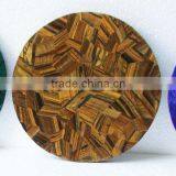 Golden Tiger Eye Table Top , Tiger Eye Gemstone Table