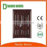 Baodu Brand New Style Security Door Cheap Exterior Fire Rated Used Commercial Steel Doors thumbnail-5