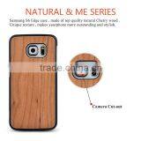 Classic Model PC+ Cherry Wood Cover For Galaxy S6 Edge Plus Case For Samsung S6 Edge Housing for S6 Edge Case thumbnail-3
