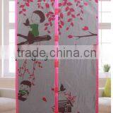 Free Installation Type Door Stripe Anti-mosquito Screen Door in Summer thumbnail-3