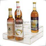 Double Layer Acrylic Wine Bottle Rack With High Quality thumbnail-1