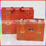 Fashionable Colourful Paper Handbag Packing Bag thumbnail-1