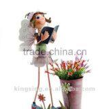 Metal Garden Decor Pot Animal thumbnail-1