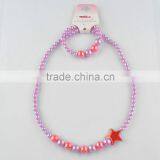 ABS Imitation Pearl Beads Necklace Set thumbnail-2
