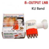 Good Quality Optical Dish tv Lnb 8 Output