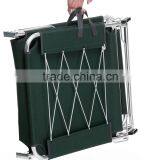 Beach Sun Lounger With 600D Fabric and Adjustable Backrest thumbnail-3