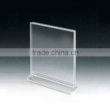 Acrylic Menu Stand / ' T ' Shape Acrylic Menu Stand
