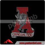 2013 Super Design Crimson Tide Letter A Iron On Applique Wholesale thumbnail-1