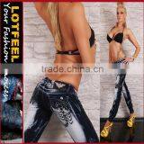Sexy Scorpion Hipster Women Skinny Jeans New Stunning Look (LOTX006) thumbnail-1