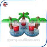 New Floating Inflatable Pool Palm Island Drink Holder