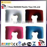 Inflatable Pillow Travel Flocking Neck Pillow Inflatable thumbnail-1