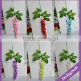 LF354 Colorful Plastic Flower Stems Hanging Wisteria Stem thumbnail-1