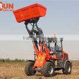 Everun Brand Snow Removal Tools 1.5 Ton Small Wheel Loader With Snow Blower thumbnail-5