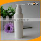 Vital White Cylindrical Empty Lotion Bottle With Pump 4 Oz. Size