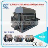 Recycled Paper Egg Tray Machine Paper Pulp Forming Molding Machine Egg Tray Production Line thumbnail-4