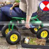 Garden Cart,garden Scooter ,garden Tool Cart, Seat Cart, Easy Moving Garden Cart thumbnail-2