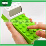 Wholesale Promotion Custom Building Block Portable Plastic Square Scientific Counter Calculator thumbnail-1
