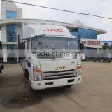 120hp New Design 4*2 JAC Refrigerated Truck 4ton thumbnail-3