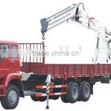 HOWO Mounted Crane Loading 30T Sinotruk Cargo Truck With Mounted Crane thumbnail-1