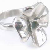 Fashion Party Titanium Stainless Steel Men's Solomon Skull Ring thumbnail-1