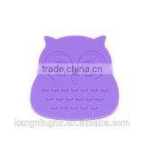 Owl Shaped Silicone Waterproof Heat Resistant Table Mat&silicone Baking Mat*silicone Coaster&silicone Placemat thumbnail-4