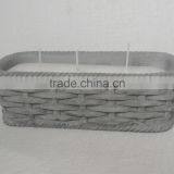 Cheap Patterns Woven Ceramic Candle Wax Jar thumbnail-1