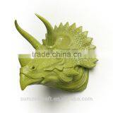 Resin Wall Animal Head Mount Triceratops Dinosaur Head thumbnail-3