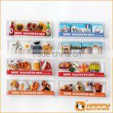 Souvenir Fridge Magnet City Landscape Painting and Special Miniature Food Series 3D Advertising Product thumbnail-1