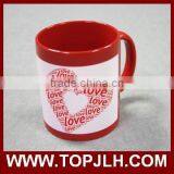 Sublimation Photo Printed 11oz Colorful Body Mugs thumbnail-1