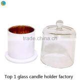 Best Selling Safe Package Glass Cloche Candle thumbnail-3