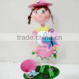 Beautiful Girl With Solar Light for Garden thumbnail-1