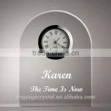 Crystal Table Clock for Hotel Decoration thumbnail-1