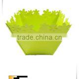 Colourful Sqaure Metal Flower Pot Flower Bucket thumbnail-4