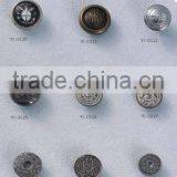 Fashionable Designs Garment Metal Fashion Mlitary Buttons thumbnail-1