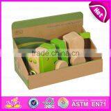 2015 Educational Cute String Wooden Dog Pull Toy,Wooden Dog Pull Along Toy for Toddlers,Hot Sale Wooden Animal Pull Toy W05B099 thumbnail-6