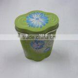 Flower Shape Tin Box,rubberized Vanished Tin Box thumbnail-3