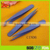 Colorful Paint Spraying Stainless Steel Medical Eyebrow Tweezer in Beauty Salon thumbnail-1