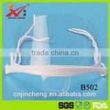 Factory Good Price Imported Material Catering Industrial Big Smile Sanitary Plastic Transparent Face Mask for Food Service thumbnail-2