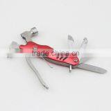 Red Multi-function Tool Hammer Drill Plier 7 in 1 Multi Hammer thumbnail-6