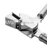 The Finest Quality Stainless Steel Garlic Press Mincer Peeler Brush Crusher Set thumbnail-5