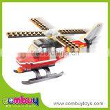 Funny Plastic Kids Play Set Building Bricks Scale Diecast Model Aircraft thumbnail-1