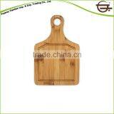 Kitchen Bit Paddle Pizza Bamboo Leaf Shaped Chopping Board thumbnail-1