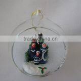 Crystal Balls Dollarma One Dollar Cheapest XMS Christamas Bear Deer Santa SnowFlake Glass 156032-15037 thumbnail-3