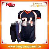 Hongen Apparel New Design Custom American Football Jersey Sublimated Football Uniform thumbnail-1
