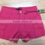 GZY Hot Sale Women Summer High Waist Hole Short Jeans Many Colors thumbnail-3