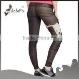High Quality All Over Sublimation Printed Yoga Works Pants Yoga Leggings for Women thumbnail-2