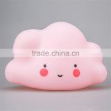 wholeasale room decoration baby Warm light Monsterzzz Luminous toy smiling clouds shaped indoor lighting for baby toys
