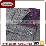 New Product Checked 2 Button Polyester Viscose Business Men'S Fashion Simple Suit Designs thumbnail-4
